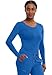 Healing Hands Women's Underscrub Soft Knit Melissa Longsleeve Scrub Tee with Breathable & Easy Care Fabric 5047, S, Royal