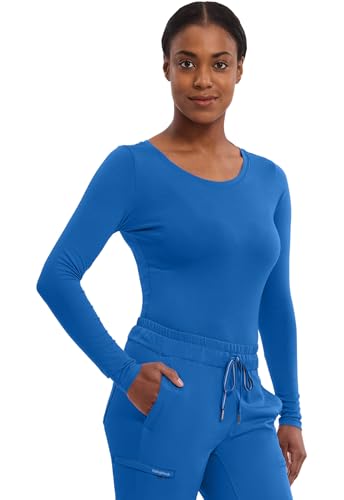 Image of Healing Hands Underscrub Long Sleeve Women Knits Scrub Tops