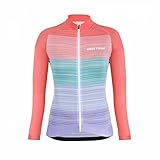 UGLY FROG Winter Damen Fleece Langarm Fahrrad Bekleidung Radtrikot Radtrikot Sportbekleidung Fahrradtrikot