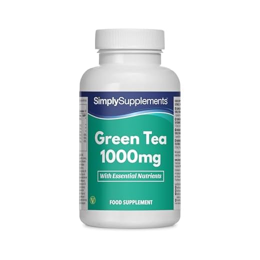 Té verde 1000 mg - 120 Cápsulas - Apto para veganos - SimplySupplements