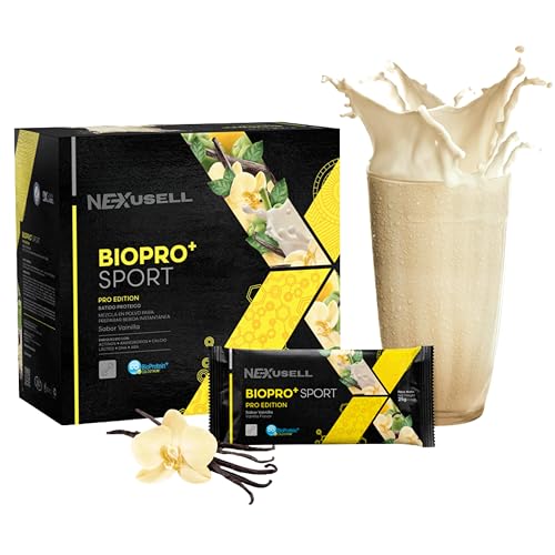 BEBIDA Batido Proteico Sabor Vainilla en Polvo – Suero Lácteo, Aminoácidos y Calcio | Complemento Nutricional para Deportistas | 14 Sticks Individuales