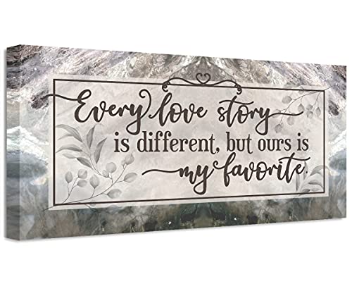 Every Love Story Is Beautiful - Romantic Wedding and Anniversary