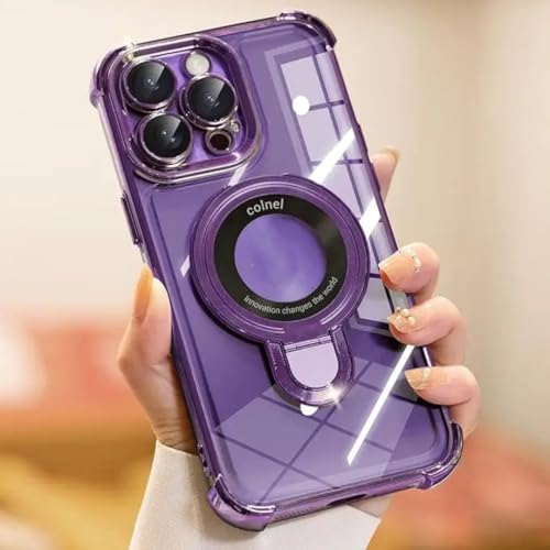Étui objectif iPhone 11 violet protège caméra avec support clip anti rayure