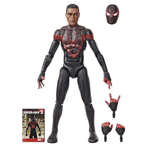 Marvel Legends Series Ultimate Miles Morales Spider-Man Action Figure