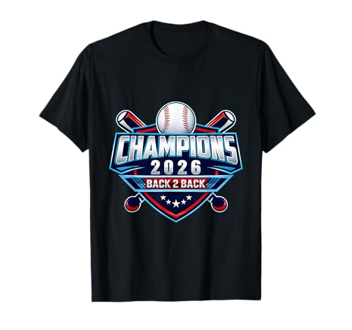 Baseball Team 2026 Champions T-Shirt