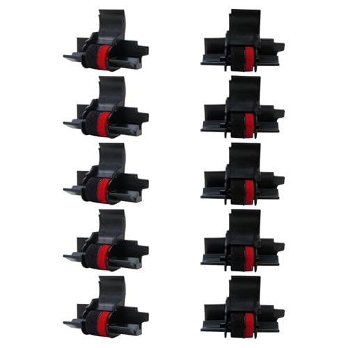 Pack 10 Cintas para Calculadora Impresora IR-40T Negro/Rojo miniatura 7