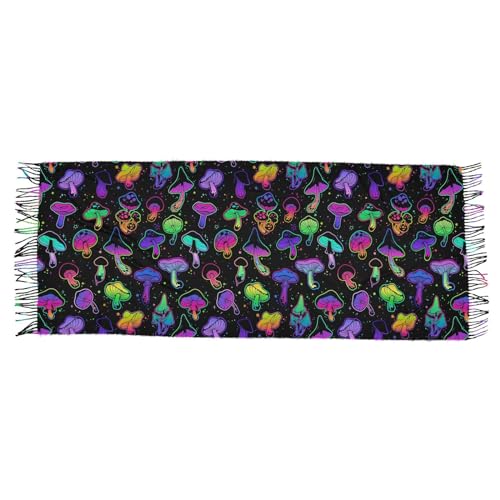 Women's Scarf Pashmina Feel Shawls Wraps Fall Winter Warm Large Scarves Fashion Tassel Long Scarf2