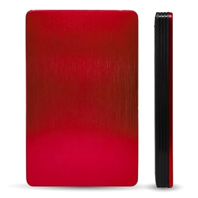 500 GB External Hard Drive, USB 3.0 Portable External HDD, High-Speed Data Transfer & Backup Storage for Laptop, Desktop, PC, & Gaming Console – Red