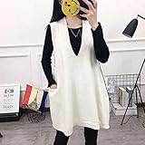 Zoom IMG-1 tbscwyf gilet smanicato donna oversize