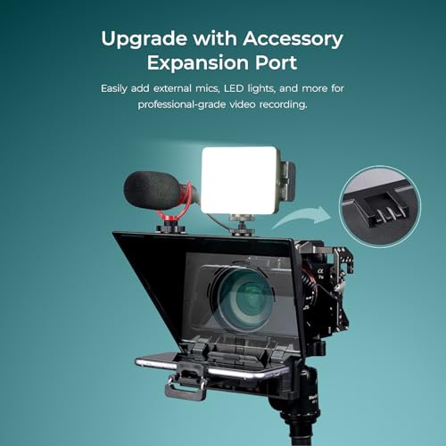 Digitek Store Digitek DTP-008 8" Portable Teleprompter - Image 5