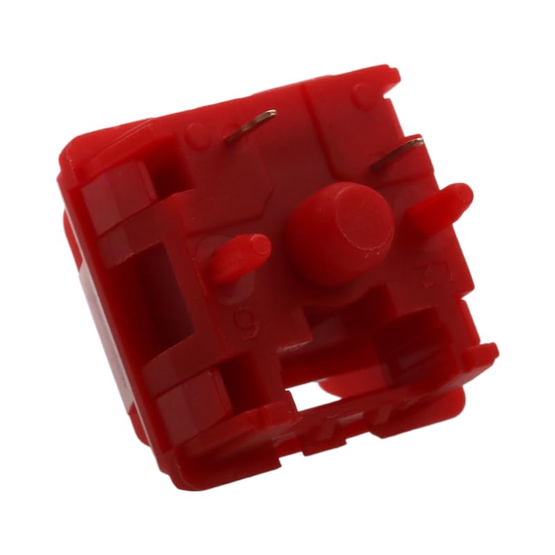 TTRed Przełącznik 40 g liniowy wstępnie nasmarowany 5 pinów HotSwap POM Stem HMX przełączniki do klawiatury mechanicznej Mx