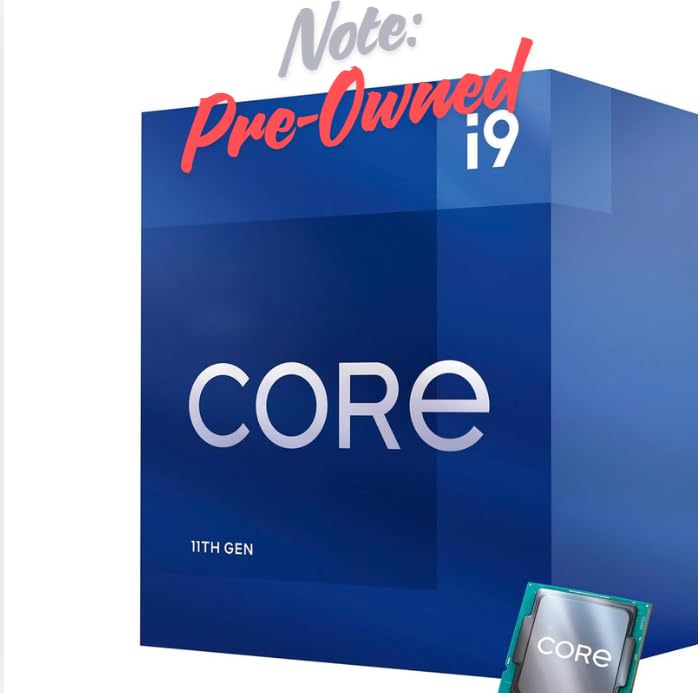 Image of i9-11900 11th Gen Desktop Processor | 8 Cores 16 Threads | Up to 5.2 GHz Turbo Frequency | 16MB Cache | LGA1200 Socket | DDR4 Support | Integrated Graphics | Includes Stock Fan & Thermal Paste