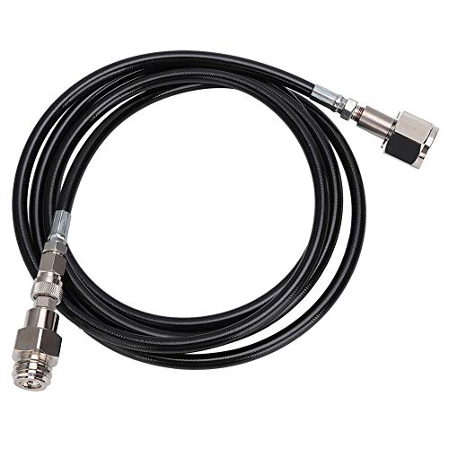 Jimfoty Externer CO2 CGA320 Tank System Adapter, Soda Sreams 2.5M Hochdruckschlauch CO2 Soda Maker Zubehör Soda Tube(W21.8-14)