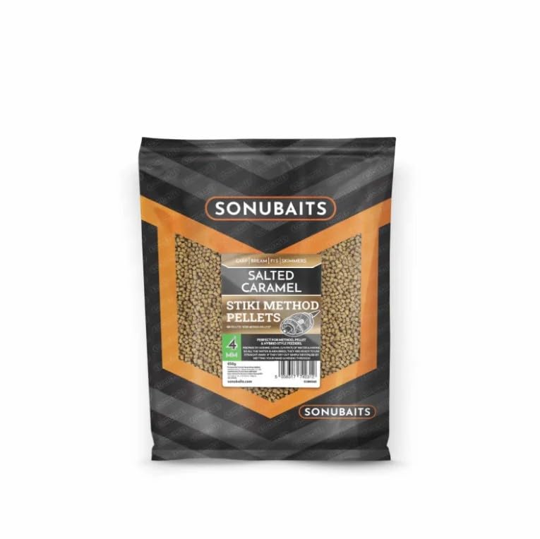 Preston Sonubaits Stiki Method Pellets 4mm X2 (Salted Caramel)