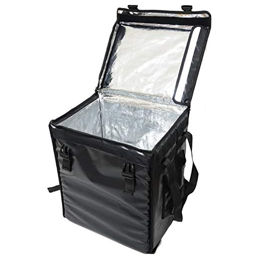 PK-66V: Middle Food Delivery Backpack,16" L x 12" W x 18" H, Top Loading, Insulated Pizza Delivery Bag, Food Take Out Backpack, Thermal Delivery Bag, Pizza Delivery Backpack,Matte Waterproof