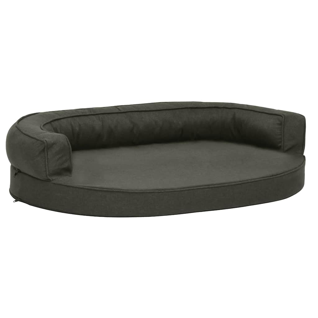 Cama para perros 75 x 53 cm gris oscuro