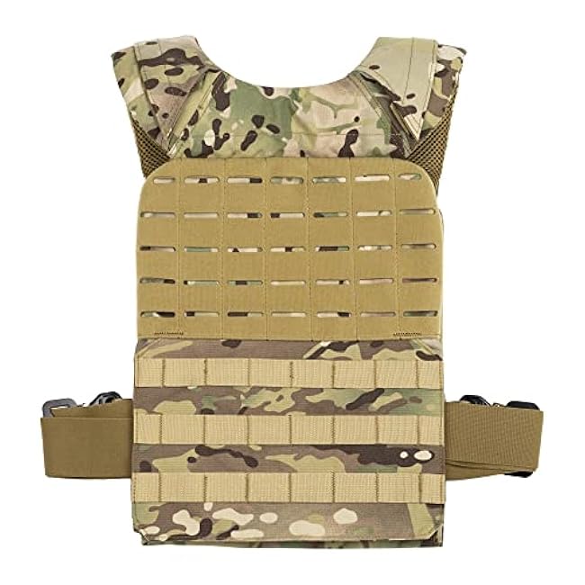 WOLF TACTICAL Quick-Release Weighted Vest for Men Workout Vest, Strength Training Weight Vests Weighted Vest Men