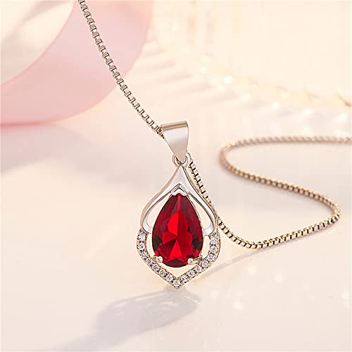 Collier en argent 925 pour femmes avec pendentif améthyste - 4