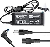 45W 19.5V 2.31A for HP Laptop Charger Blue Tip,HP Pavilion x360 11 13 15,Stream 13 11 14,Zbook 14u G4 G5 15u 15 G3,Envy X360 13 15,15-r052nr 15-r132wm 741727-001 L25296-002 740015-003 with Power Cord