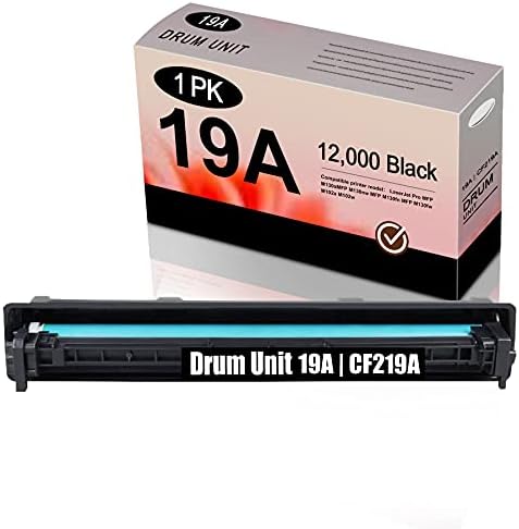 19A | CF219A Drum Unit (Black,1 Pack) Replacement for HP Pro MFP M130a M130nw M130fn M130fw M102a M102w Drum Kit Printer