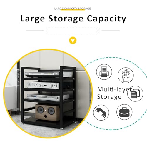 Étagère d'angle et support multimédia audio-vidéo mobile pour meuble TV