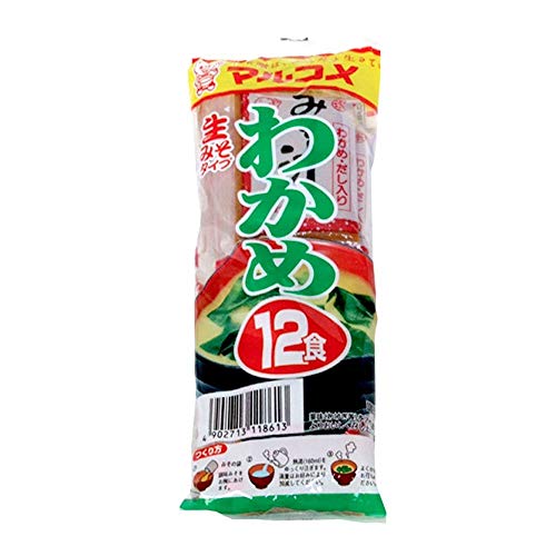 Soupe miso wakame instantanée MARUKOME 216g Japon - Pack de 3 pcs