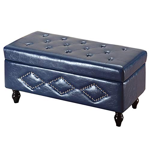Rangement de bureau et salon gain de place avec pouf de 39 pouces