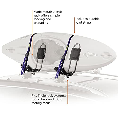 Thule Hull-a-Port Rooftop Kayak Carrier - image 3