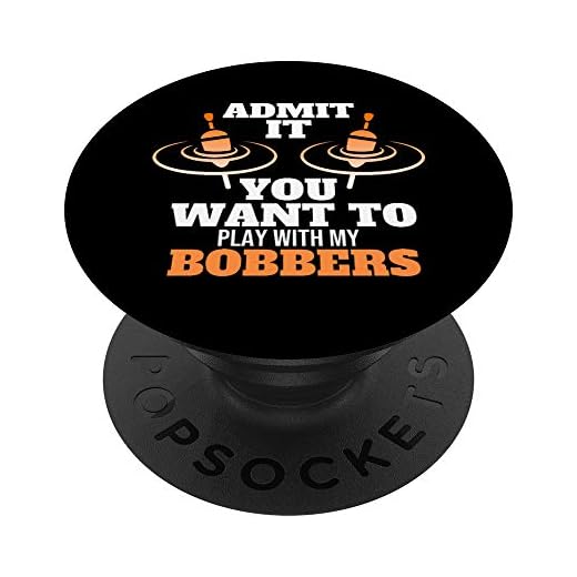 Funny Fishing Gift Boobie Bobber Shirt Funny Gift PopSockets Grip and Stand for Phones and Tablets