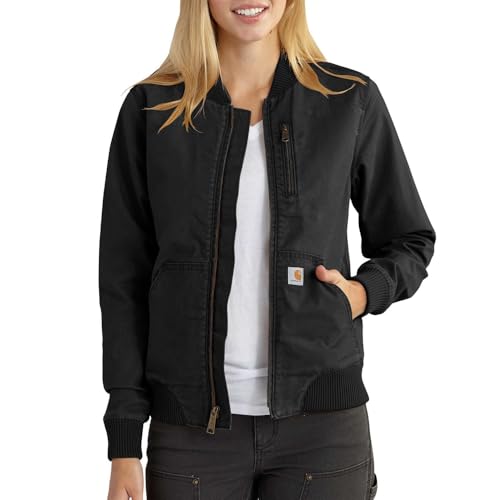 Carhartt Womens Rugged Flex® Relaxed Fit Canvas Jacket Work Utility