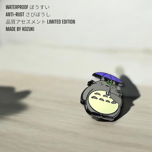 Image of KOZUKI HAKU DRAGON PIN - Green Enamel with Metal Base - Modern Unisex Pin - Fan Art