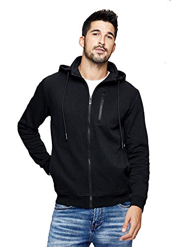 Image of fanideaz Men's Cotton Hooded Sweatshirt with Zip