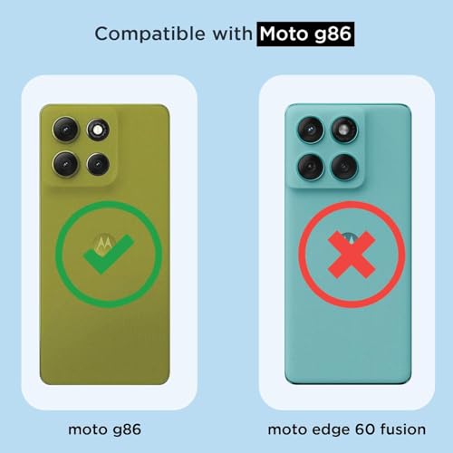Image of AIBEX Compatible for Motorola G86 Power Mobile Back Case Cover, Crystal-Clear Shockproof Bumper with Camera Guard | 360 Hybrid Protection (TPU+PC) | Anti-Yellow, Slim Transparent - Black