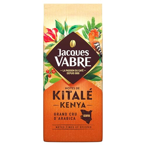 Jacques Vabre Café moulu Kitalé Origine Kénya 250g (Lot de 6)