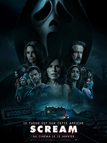 Affiche Originale Scream 120x160 cm Pliée Grand Poster Cinéma Horreur Collection