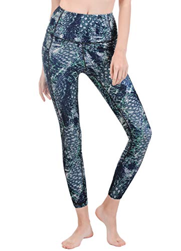 DOP DOVPOD Printed Yoga Pants High Waist Fitness Plus Size Workout Leggings Tommy Control Capris for Women
