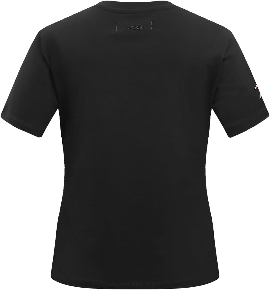 Pro Standard NBA Womens Womens NBA Classic Chenille Cotton Short Sleeve Slim Tee - Image 3