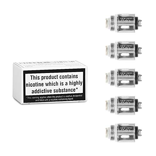 Ciberate, 5 piezas de núcleo de atomizador de 1.6 ohmios original, bobina para kits de arranque de vape de nueva versión Ciberate Q16, vaporizador de cigarrillo electrónico Clearomizer, sin nicotina