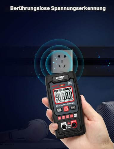 CUSBON Digital Multimeter, Auto-Range Multimeter(AC/DC Spannung, Widerstand, Durchgang, NCV...