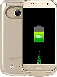 Funda para bater?a Galaxy S7, bater?a Recargable de 4200 mAh, bater?a extendida, Cargador port?til, Cargador de bater?a para Samsung Galaxy S7 Dorado Funda para bater?a Galaxy S7, bater?a Recargable de 4200 mAh, bater?a extendida, Cargador port?til, Cargador de bater?a para Samsung Galaxy S7 Dorado