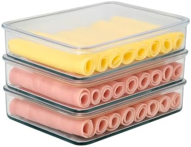 Cinquetti Porta Frios Triplo Triplex Transparente com Tampa