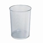 Rubbermaid Commercial Products FGWMB20SLV, 5gal Round Mesh Wastebasket - Silver