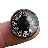 Zyntora Thermomètre intérieur pour voiture   Hygromètre Mécanique Portable Miniature | Thermographe pour Fenêtre Extérieure   pour Contrôle Température Véhicule SUV Camping car Fourgon Parking Cadeau