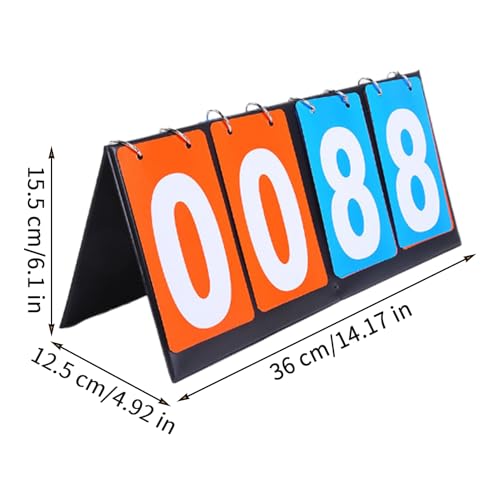 Tableau de points pour basket-ball portable et multisport pliable - 5