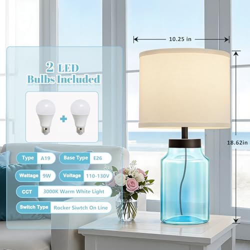 Lámparas de mesa GyroVu Coastal rellenable set 2 miniatura 4