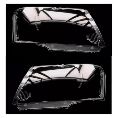 Coque de phare transparent pour Nissan Patrol Y61 remplace lentille jaunie 04-11