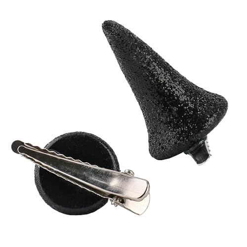 Cosplay Gothic Teufelshorn Haarspange Teufel Horn Haarspangen Halloween Horn Haarnadel Dämonenhorn haarnadel für Halloween Party Perücke Cosplay Kostüm Haarschmuck Haarnadel Hörner Clip