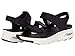 Skechers ARCH FIT TOURISTY, Sandalias para Mujer, Black Mesh, 38 EU