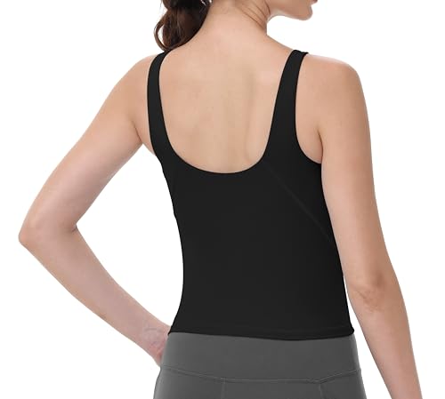 V VOCNI Nursing Tank Tops for Breastfeeding Workout Crop Top Longline Nursing Sport Bra Maternity Bras for Pregnancy4