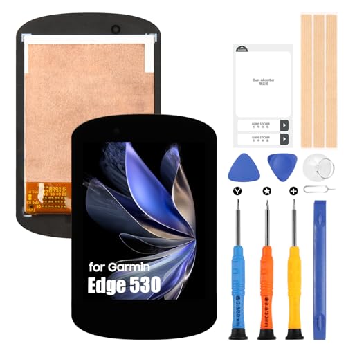 ARSSLY per Garmin Edge 530 LCD Display, per Garmin Edge 530 LCD Schermo Touchscreen Digitazer Assembly Sostituzione con Riparazione Kit(Non per Edge 830)